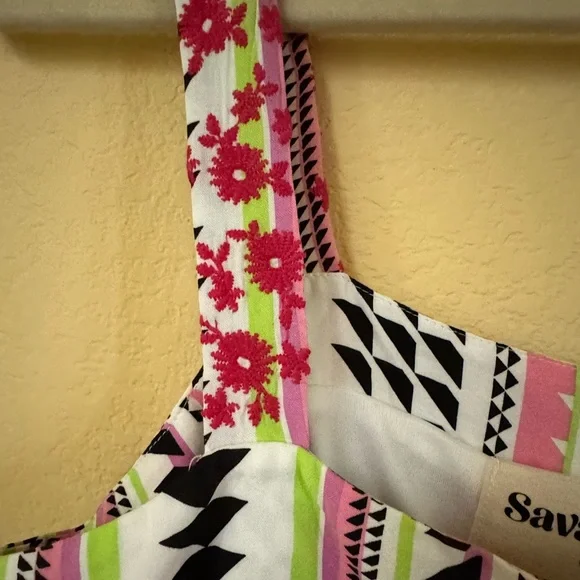 Savanna James Fun and Flirty Sun Dress Size Small EUC - Picture 4 of 5